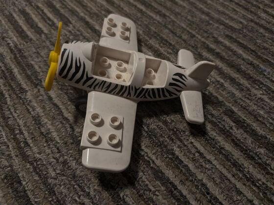 LEGO самолёт, кадр 13